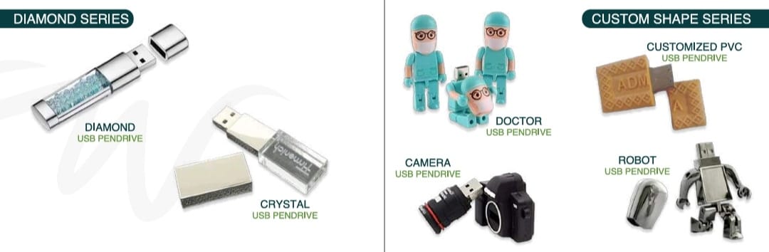 pendrive diamond and custom series